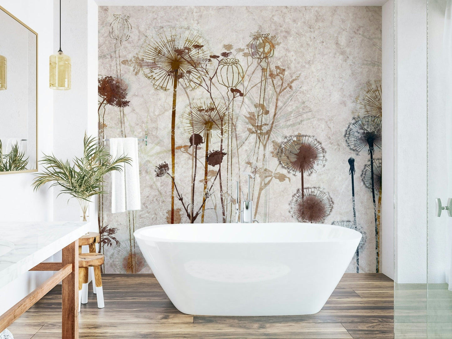 Whispers of the Meadow Wall Mural - Wallanza