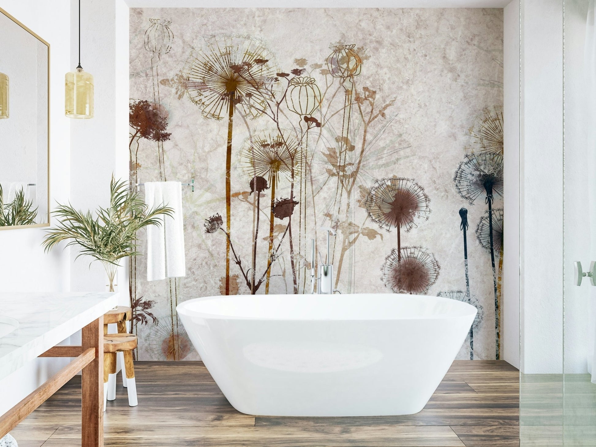 Whispers of the Meadow Wall Mural - Wallanza