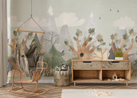 Whispers of the Wildwood Wall Mural - Wallanza