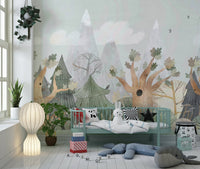 Whispers of the Wildwood Wall Mural - Wallanza