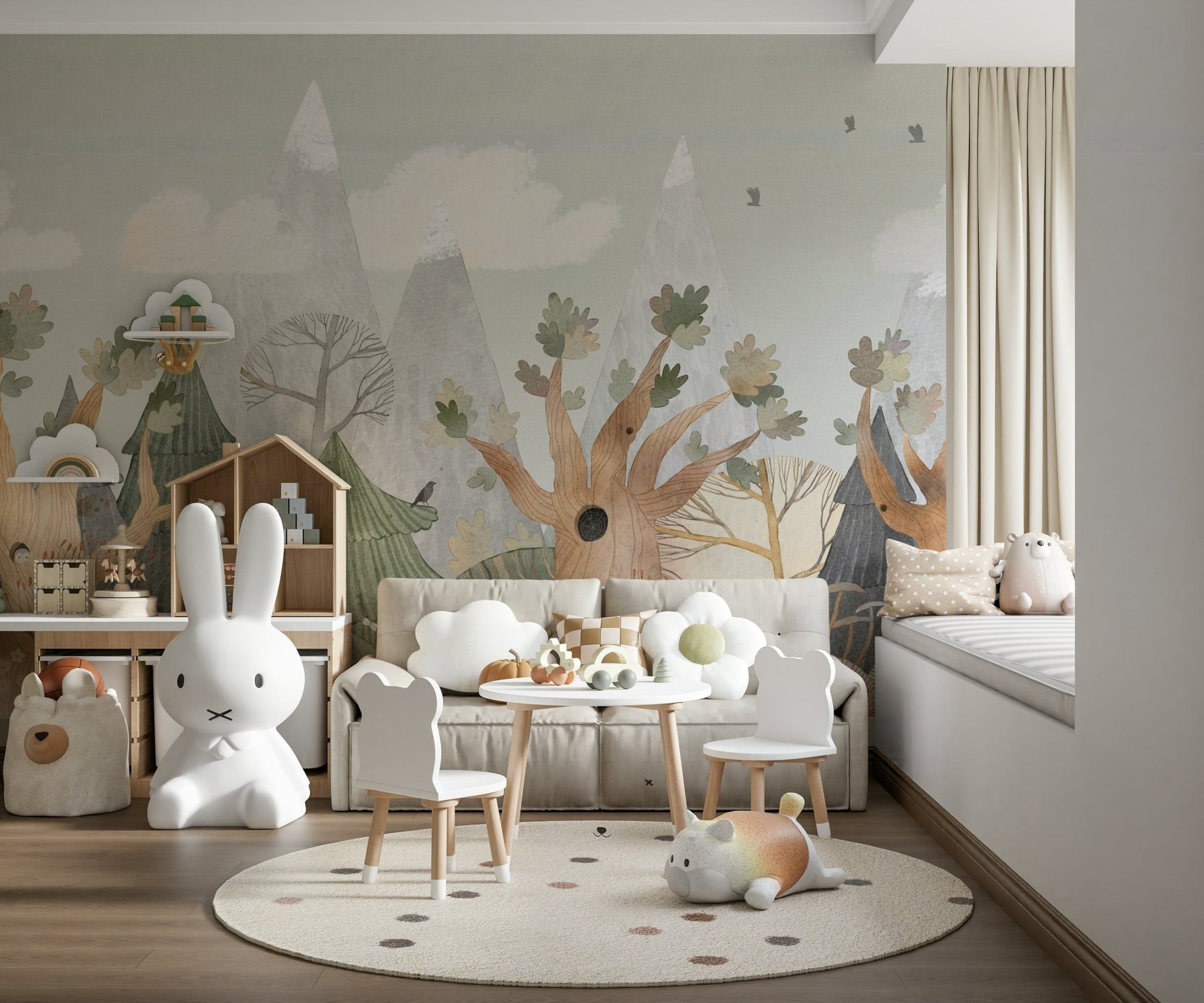 Whispers of the Wildwood Wall Mural - Wallanza