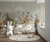 Whispers of the Wildwood Wall Mural - Wallanza
