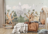 Whispers of the Wildwood Wall Mural - Wallanza