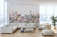 Wildflower Whispers Wall Mural - Wallanza