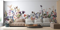 Wildflower Whispers Wall Mural - Wallanza
