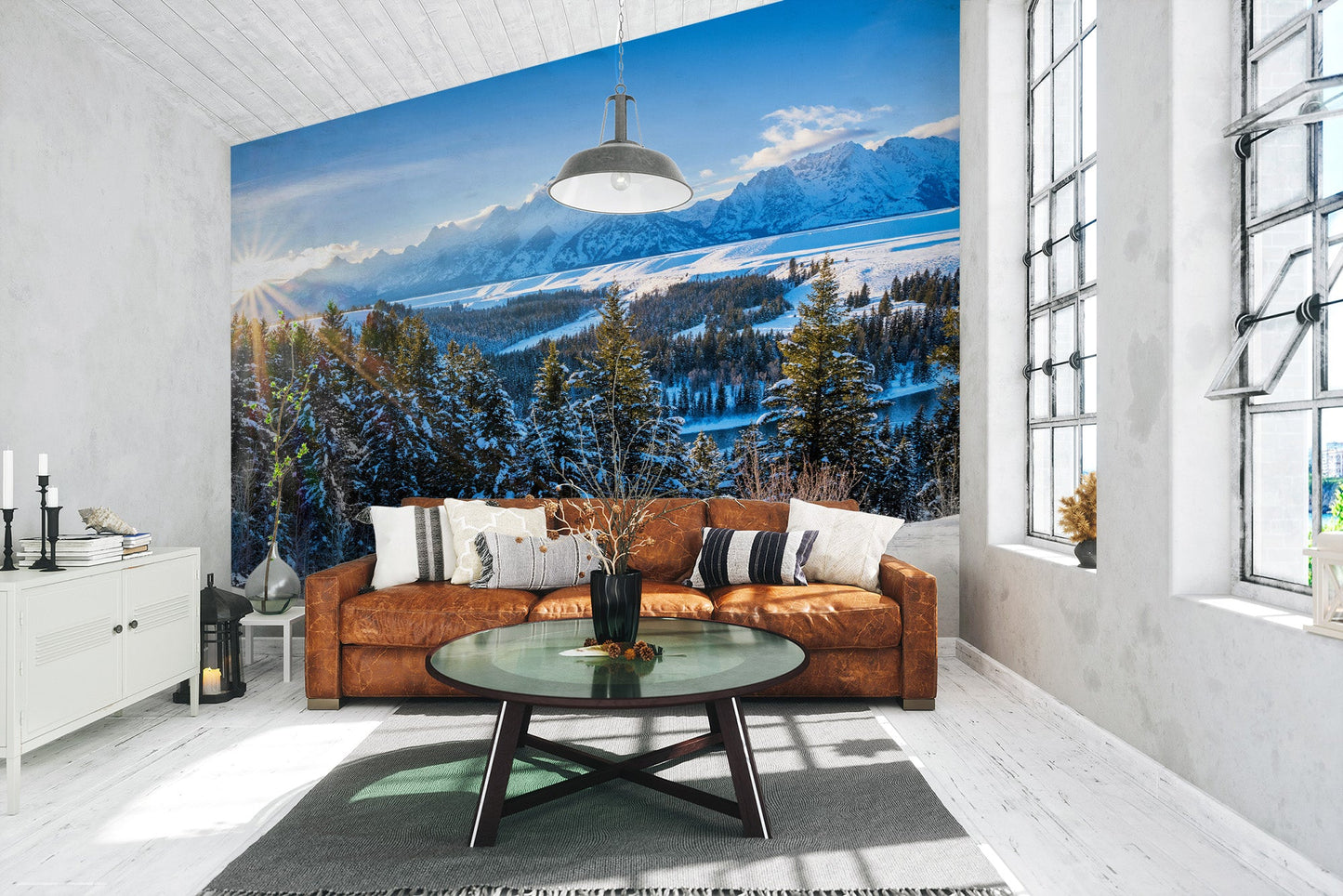 Winter Majesty Wall Mural - Wallanza
