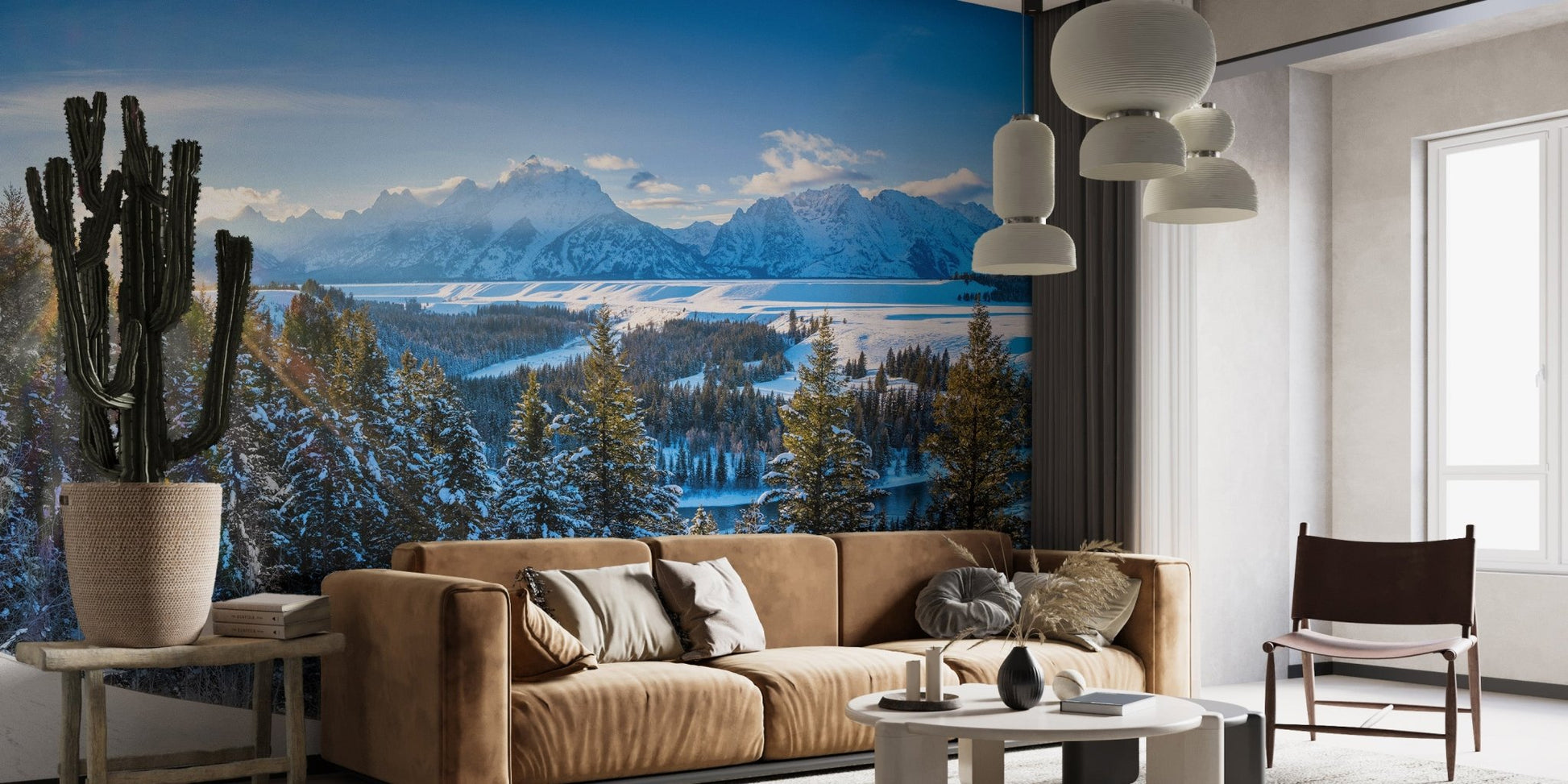 Winter Majesty Wall Mural - Wallanza