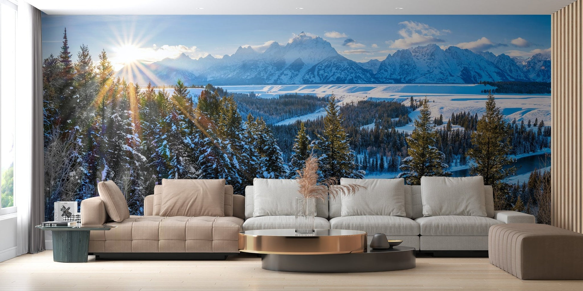 Winter Majesty Wall Mural - Wallanza