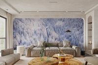 Winter Wonderland Forest Wallpaper - Wallanza