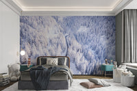Winter Wonderland Forest Wallpaper - Wallanza