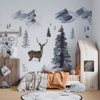 Winter Wonderland Wallpaper Mural - Wallanza