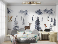 Winter Wonderland Wallpaper Mural - Wallanza