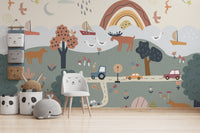 Woodland Nursery Wallpaper - Wallanza