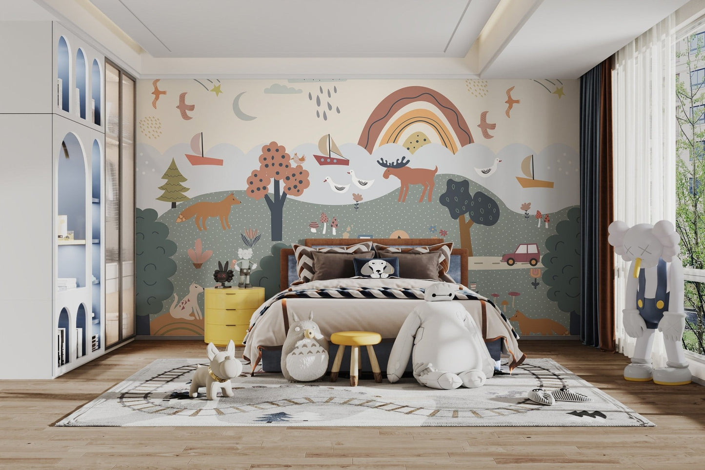 Woodland Nursery Wallpaper - Wallanza