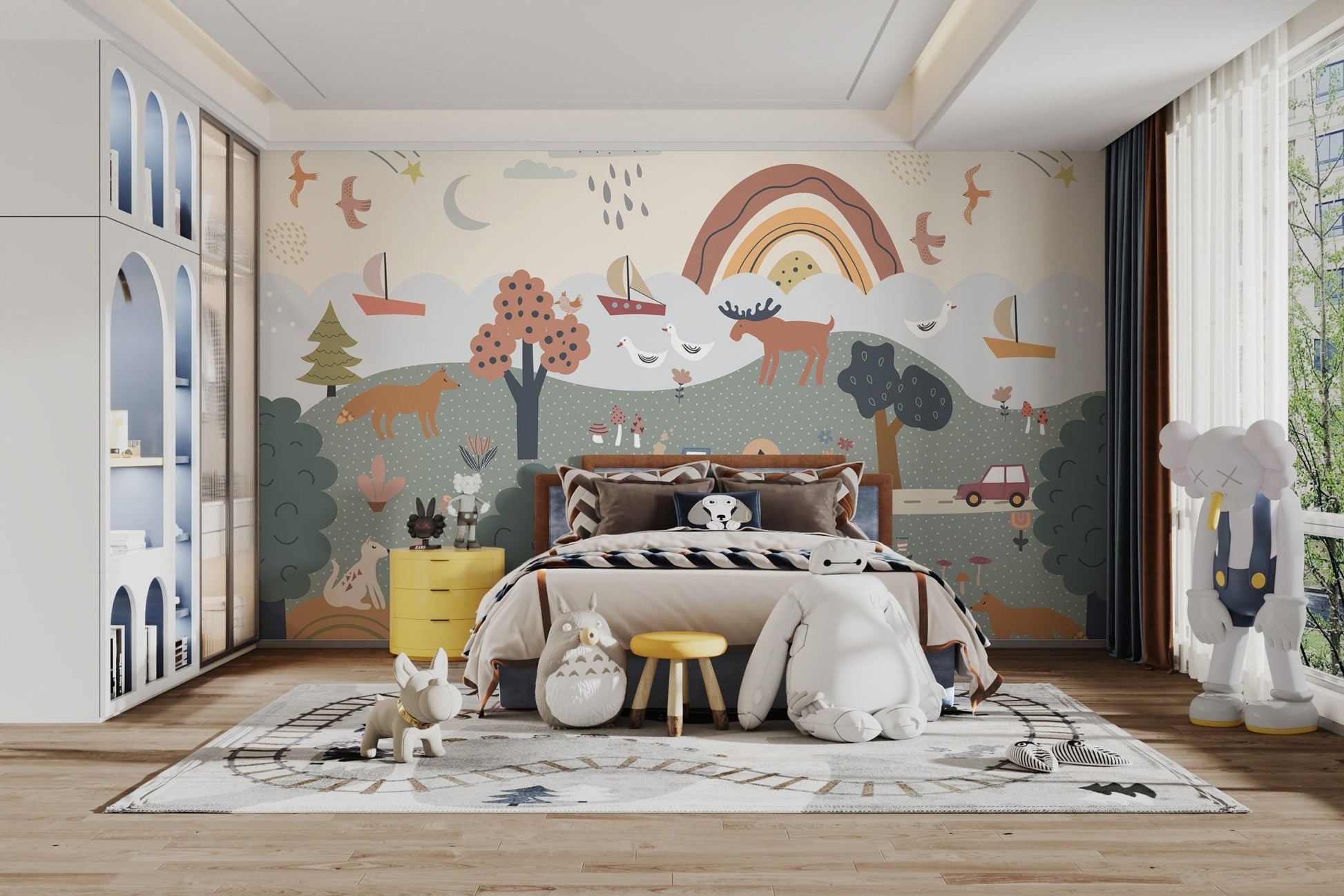 Woodland Nursery Wallpaper - Wallanza