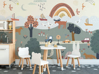 Woodland Nursery Wallpaper - Wallanza