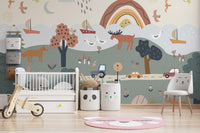 Woodland Nursery Wallpaper - Wallanza