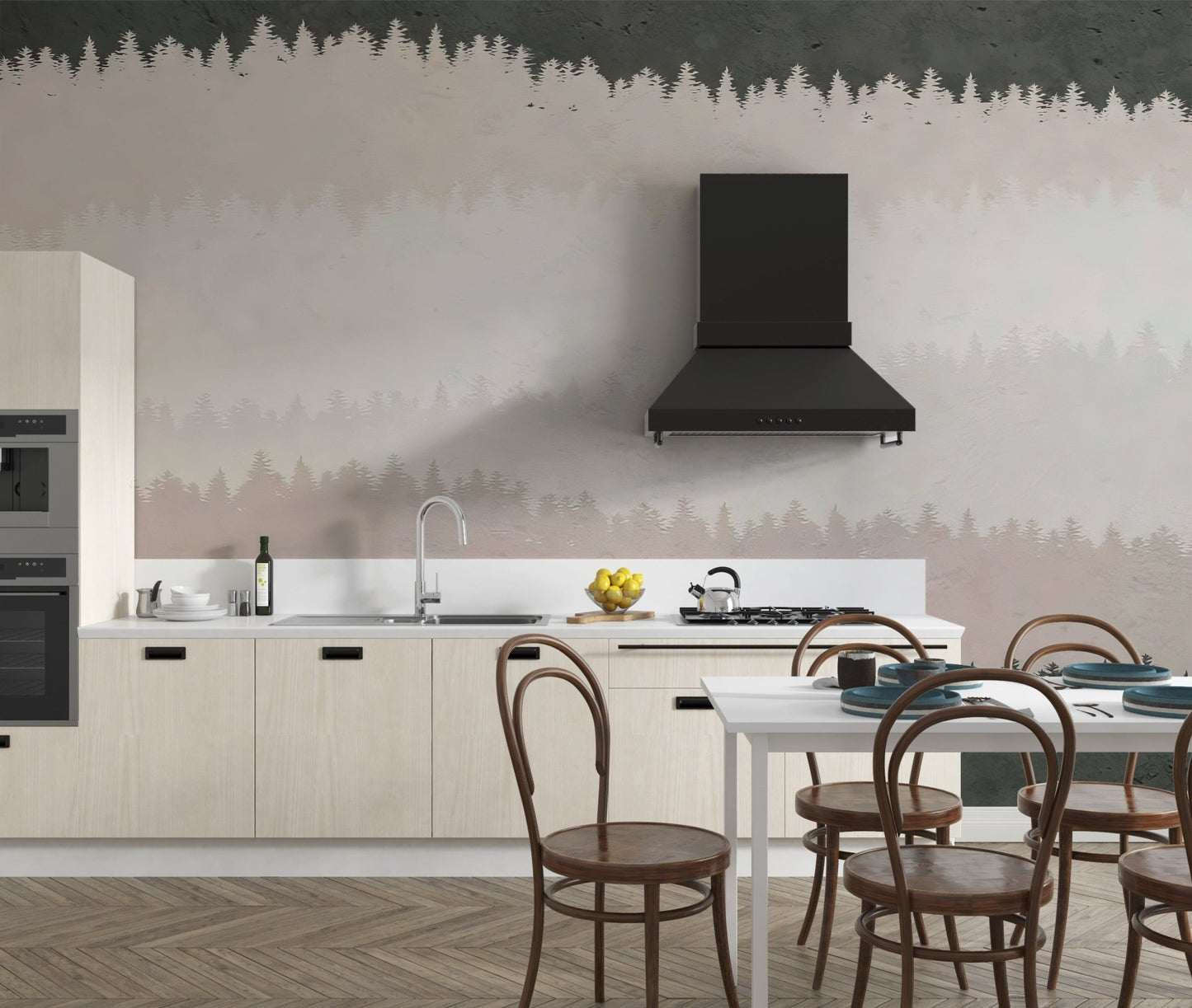 Woodland Shades Wallpaper Mural - Wallanza