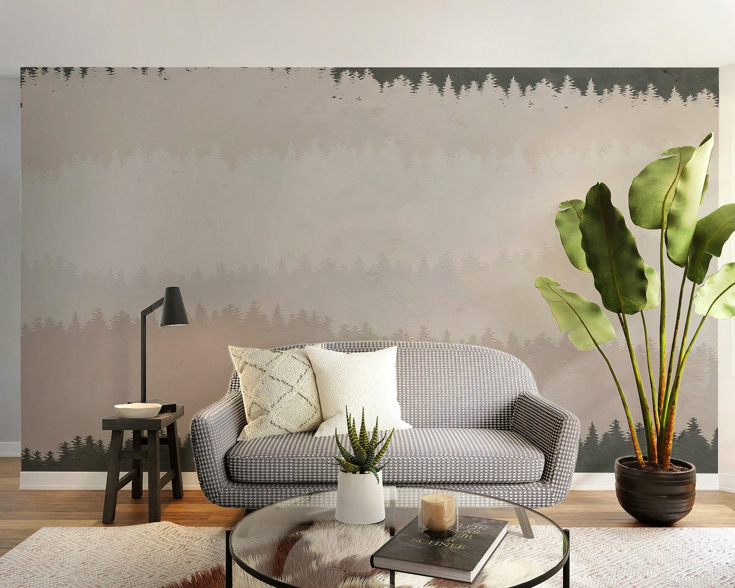 Woodland Shades Wallpaper Mural - Wallanza