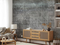 Worn Steel Reverie Wall Mural - Wallanza