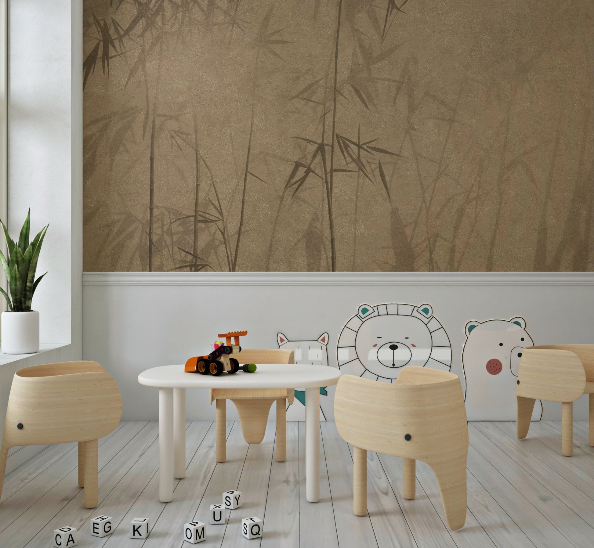 Zen Bamboo Forest Wall Mural - Wallanza