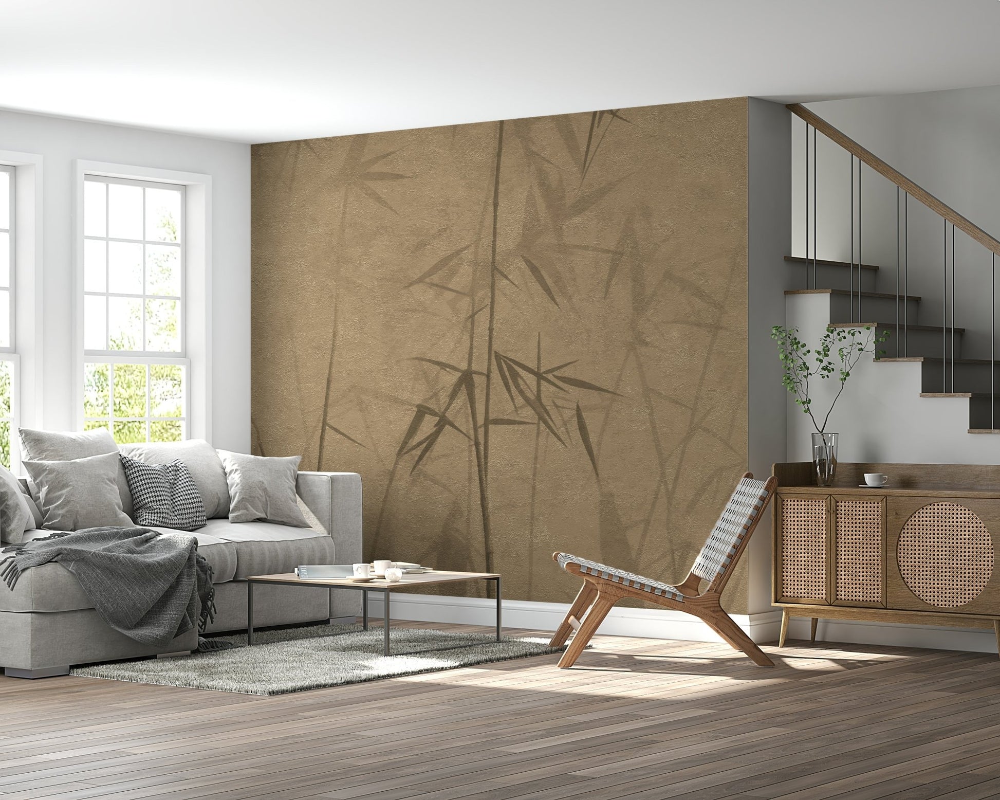 Zen Bamboo Forest Wall Mural - Wallanza