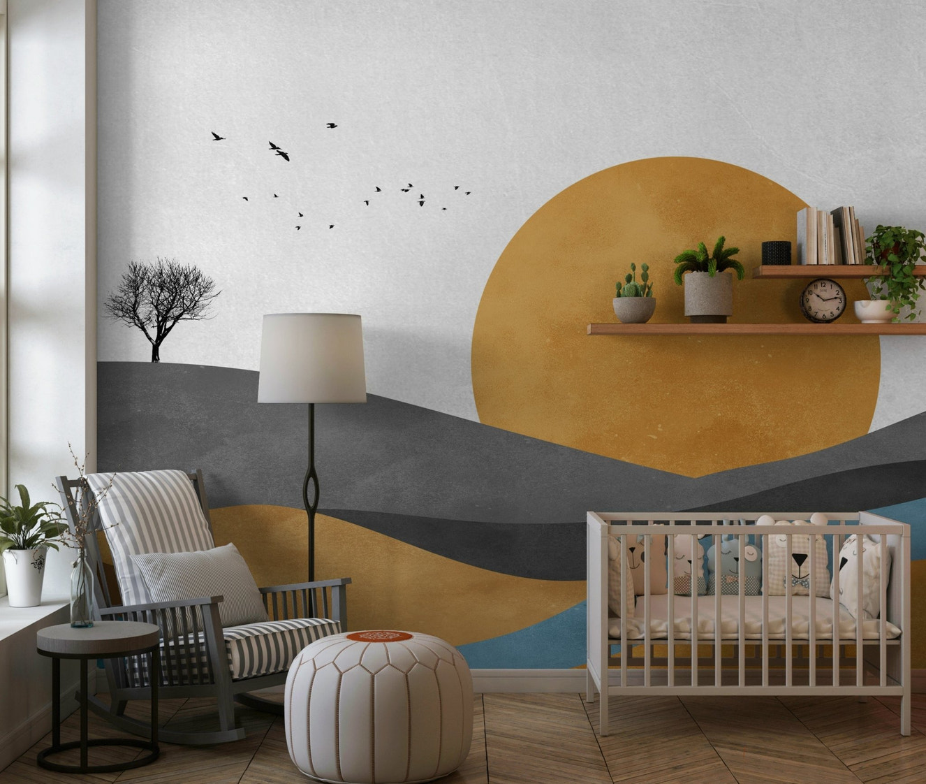 Zenith Horizon Wall Mural - Wallanza