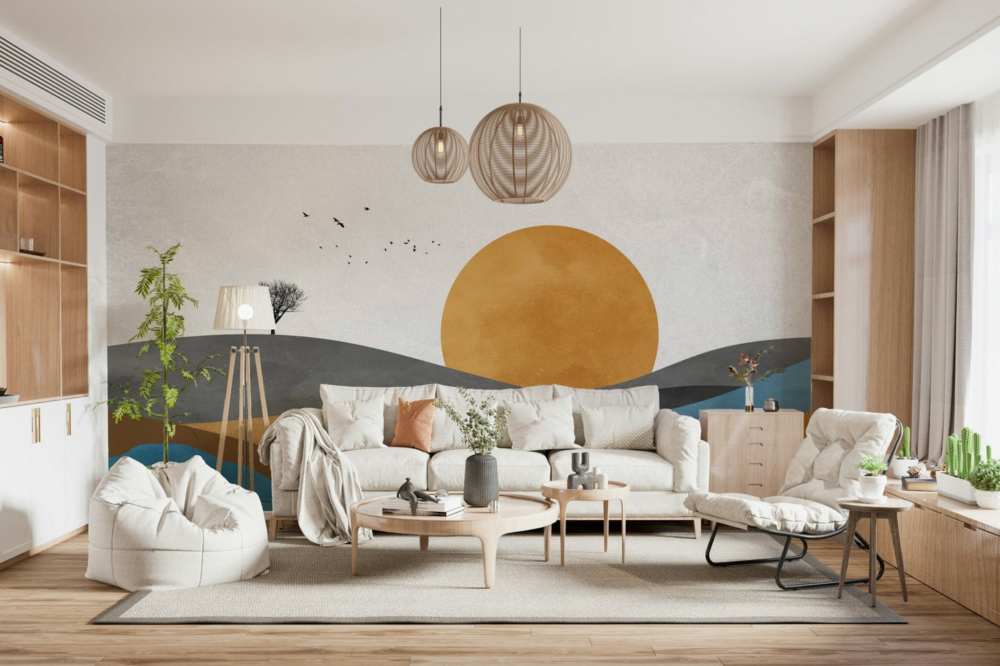 Zenith Horizon Wall Mural - Wallanza