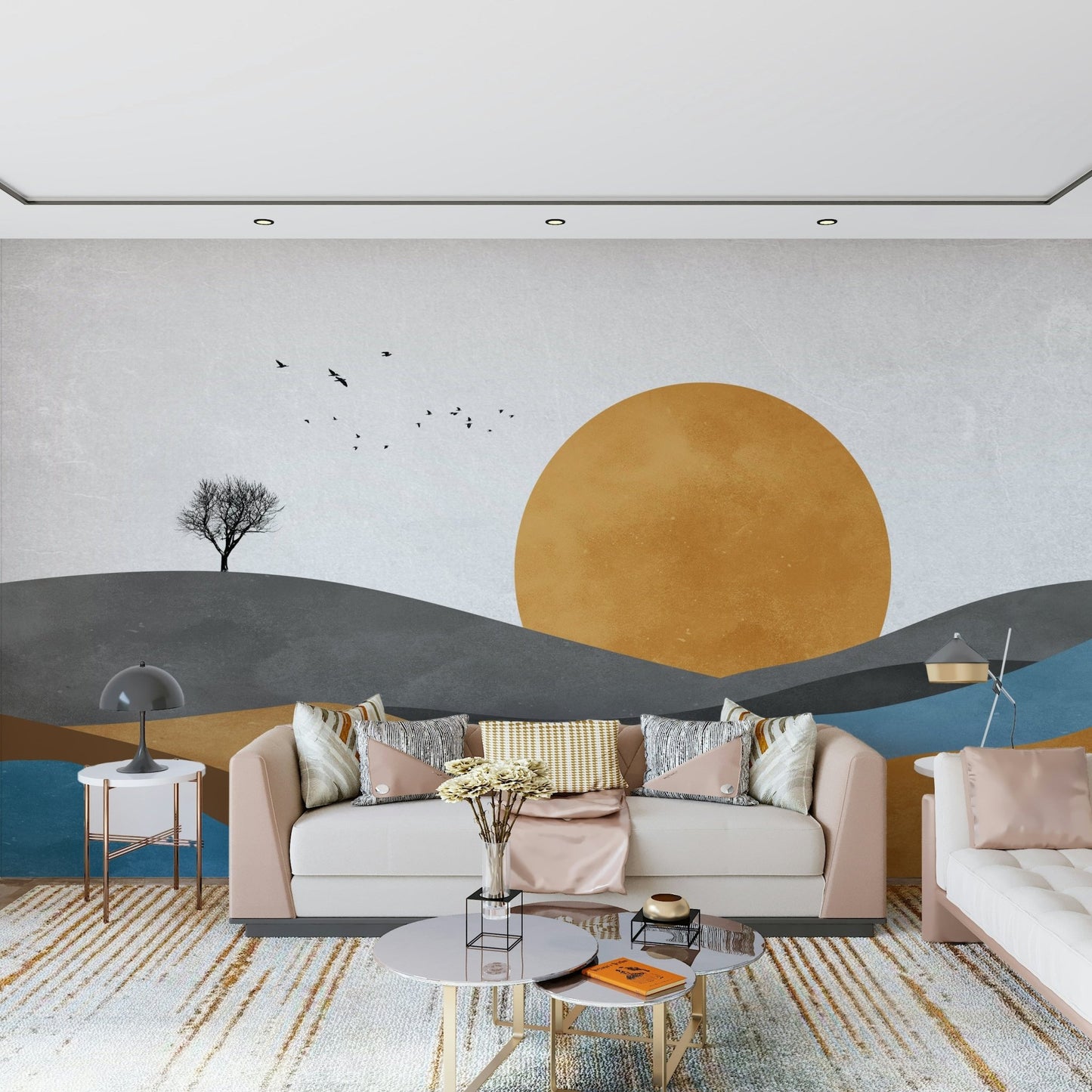 Zenith Horizon Wall Mural - Wallanza